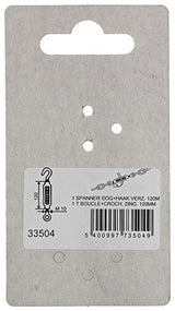 Mack 1008474 - 1 spanner oog + haak m10 x 120mm verzinkt | 10 stuks