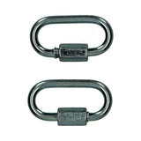 Mack 1008480 - 2 loze schakels + moer 3,5mm verzinkt | 10 stuks