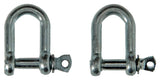 Mack 1008521 - 2 kelven recht 5mm verzinkt | 10 stuks
