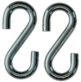 Mack 1008522 - 2 open s-haken 8,0 x 75mm verzinkt | 10 stuks