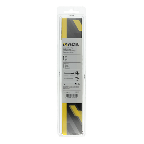 Mack 1006978 - spaanplaatschroef vz kop geelverzinkt 4st 6 x 160mm | 5 stuks