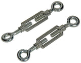 Mack 1008542 - 2 spanners 2 ogen m8 x 70mm verzinkt | 10 stuks