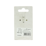 Mack 1008456 - 2 kelven recht 6mm inox | 10 stuks