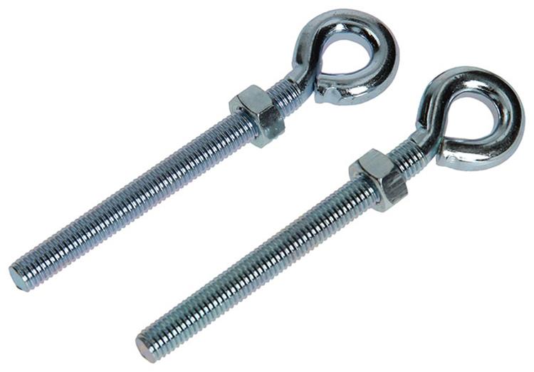 Mack 1008551 - 2 oogbouten + moer m8 x 80mm verzinkt | 10 stuks