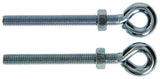 Mack 1008551 - 2 oogbouten + moer m8 x 80mm verzinkt | 10 stuks
