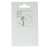 Mack 1013607 - 1 oplegmeubelslot vernikkeld 40mm | 5 stuks