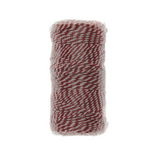Mack 1014100 - paktouw jute rood wit 1mm ca 90m | 10 stuks