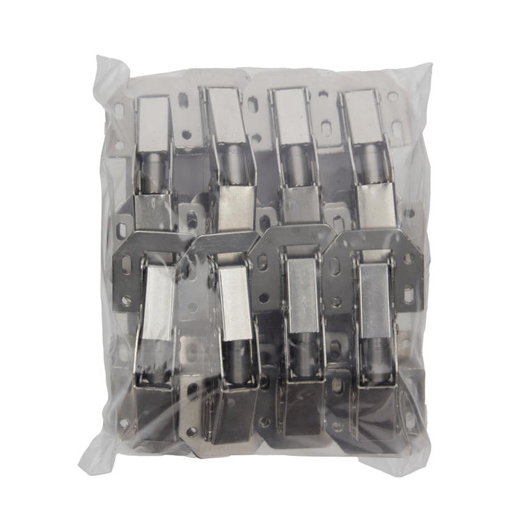 Mack 1013705 - 12 opzetveerscharnieren vernikkeld easy-line | 5 stuks