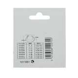 Mack 1011661 - 2 spanringen inox 9mm 12x22mm | 10 stuks