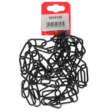 Mack 1015125 - sierketting zwart plat ø 3mm l 29mm 2m | 5 stuks