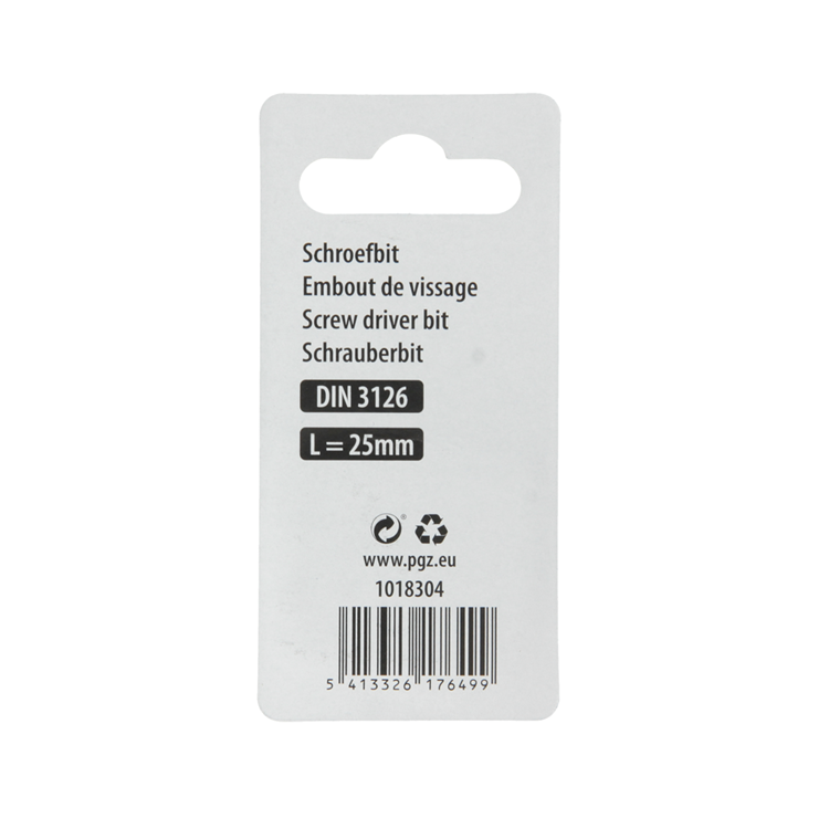 Mack 1018304 - schroefbit t25 l25mm 3st | 5 stuks