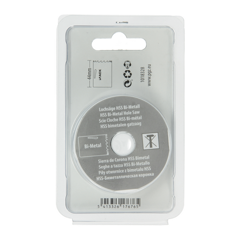 Mack 1018328 - gatzaag bimetaal ø 54mm | 3 stuks