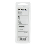 Mack 1017148 - nagel platte kop staal verzinkt 100 gr 1,2 x 20 mm | 5 stuks