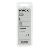 Mack 1017149 - nagel platte kop staal verzinkt 100 gr 1,5 x 25 mm | 5 stuks