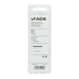 Mack 1017185 - staalnagel bvk staal geblauwd 45 gr 3,4 x 80 mm | 10 stuks