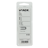 Mack 1017207 - kram staal verzinkt 75 gr 1,8 x 15 mm | 5 stuks