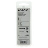 Mack 1017214 - spaanplaatschroef vz kop geelverz.60 st 2,5 x 16 mm | 10 stuks