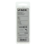 Mack 1017263 - spaanplaatschroef vz kop geelverz. 6 st 6,0 x 60 mm | 10 stuks