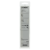 Mack 1017268 - spaanplaatschroef vz kop geelverz. 4 st 6,0 x 120 mm | 5 stuks