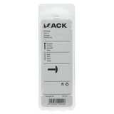 Mack 1017337 - afdekkapje kunststof bruin 40 st | 10 stuks