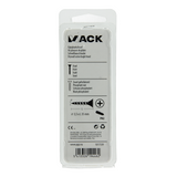 Mack 1017339 - gipsplaatschroef zwart gefosf. 25 st 3,5 x 35 mm | 10 stuks