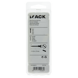 Mack 1017354 - houtschroef verzonken kop verz20 st 4,0 x 25 mm | 10 stuks