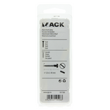 Mack 1017380 - houtschroef bolkop staal verzinkt 8 st 5,0 x 40 mm | 10 stuks