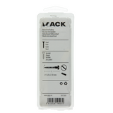 Mack 1017381 - houtschroef bolkop staal verzinkt 6 st 5,0 x 50 mm | 10 stuks