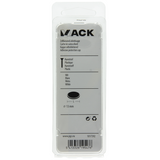 Mack 1017392 - zelfklevend afdekkapje kunstst.wit 96st 13 mm | 10 stuks