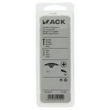 Mack 1017396 - afdekkapje vr pz schr.kunst. bruin 40 st pz 2 | 10 stuks
