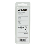 Mack 1017397 - afdekkapje vr pz schr.kunst. zwart 40 st pz 2 | 10 stuks