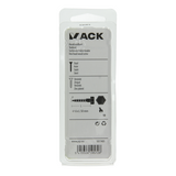 Mack 1017405 - houtdraadbout staal verzinkt 9 st 6 x 50 mm | 10 stuks