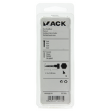 Mack 1017406 - houtdraadbout staal verzinkt 8 st 6 x 60 mm | 10 stuks