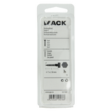 Mack 1017409 - houtdraadbout staal verzinkt 9 st 7 x 50 mm | 5 stuks