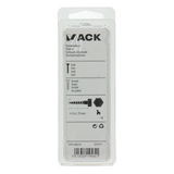 Mack 1017417 - houtdraadbout staal verzinkt 5 st 8 x 70 mm | 5 stuks
