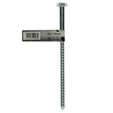Mack 1017421 - houtdraadbout staal verzinkt 1 st 8 x 140 mm | 10 stuks