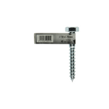 Mack 1017424 - houtdraadbout staal verzinkt 1 st 10 x 70 mm | 10 stuks