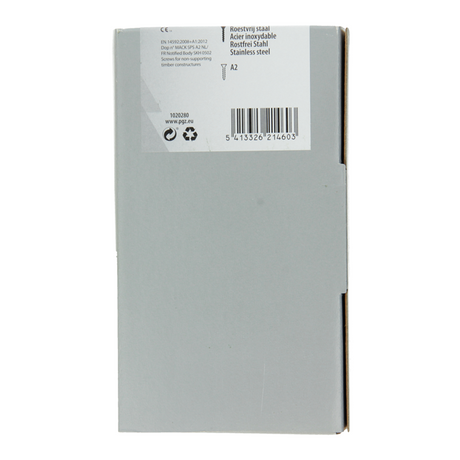 Mack 1020280 - spaanplaatschroef vz kop inox a2 250 st 5,0 x 50 mm | 2 stuks
