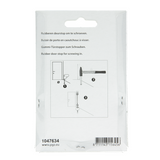 Mack 1047634 - deurstop rubber + schroef grijs 40 x 50 mm 2 st pcs | 6 stuks