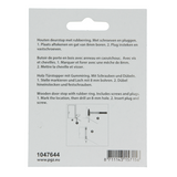 Mack 1047644 - deurstop met rubber hout ø 35 mm 1 st pc | 6 stuks