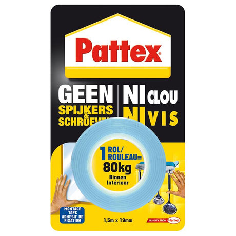 Pattex 1006953 - supermontage tape 80kg | 12 stuks