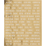 Autocollants Creativ company, feuille 10x11,5 cm, doré, 4 pièces 1 boîte