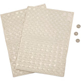 Points en silicone, h : 1,5 mm, d : 8 mm, 3x100 pièces 1 boîte