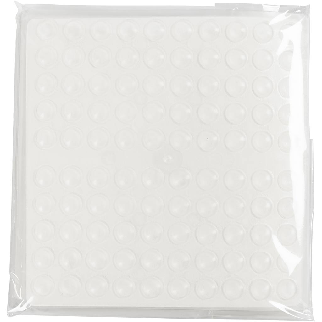 Points en silicone, h : 1,5 mm, d : 8 mm, 3x100 pièces 1 boîte
