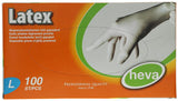 1001517 - handschoen latex l 100st | 2 stuks