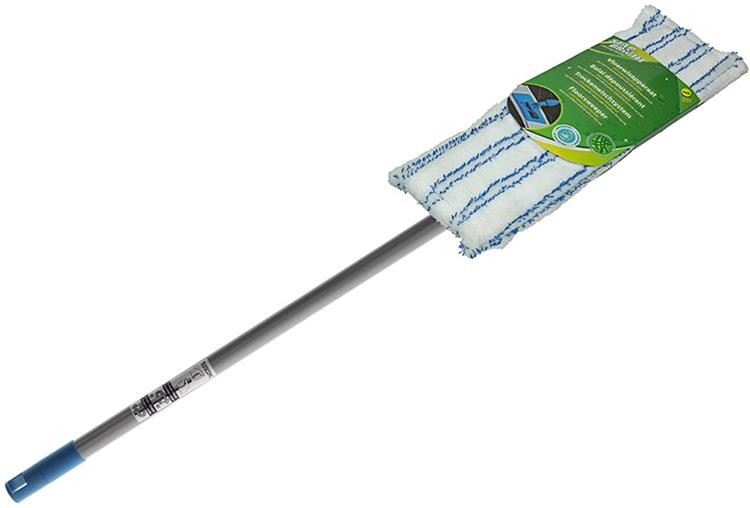 Starbright 1003938 - application d'essuie-sol avec manche télescopique et housse en microfibre | 6 pièces
