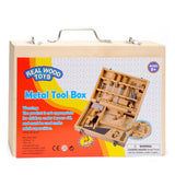 Boîte à outils en bois, 16dlg.