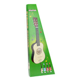 Guitare pour enfants Playwood - instrument jouet en bois rose à 6 cordes