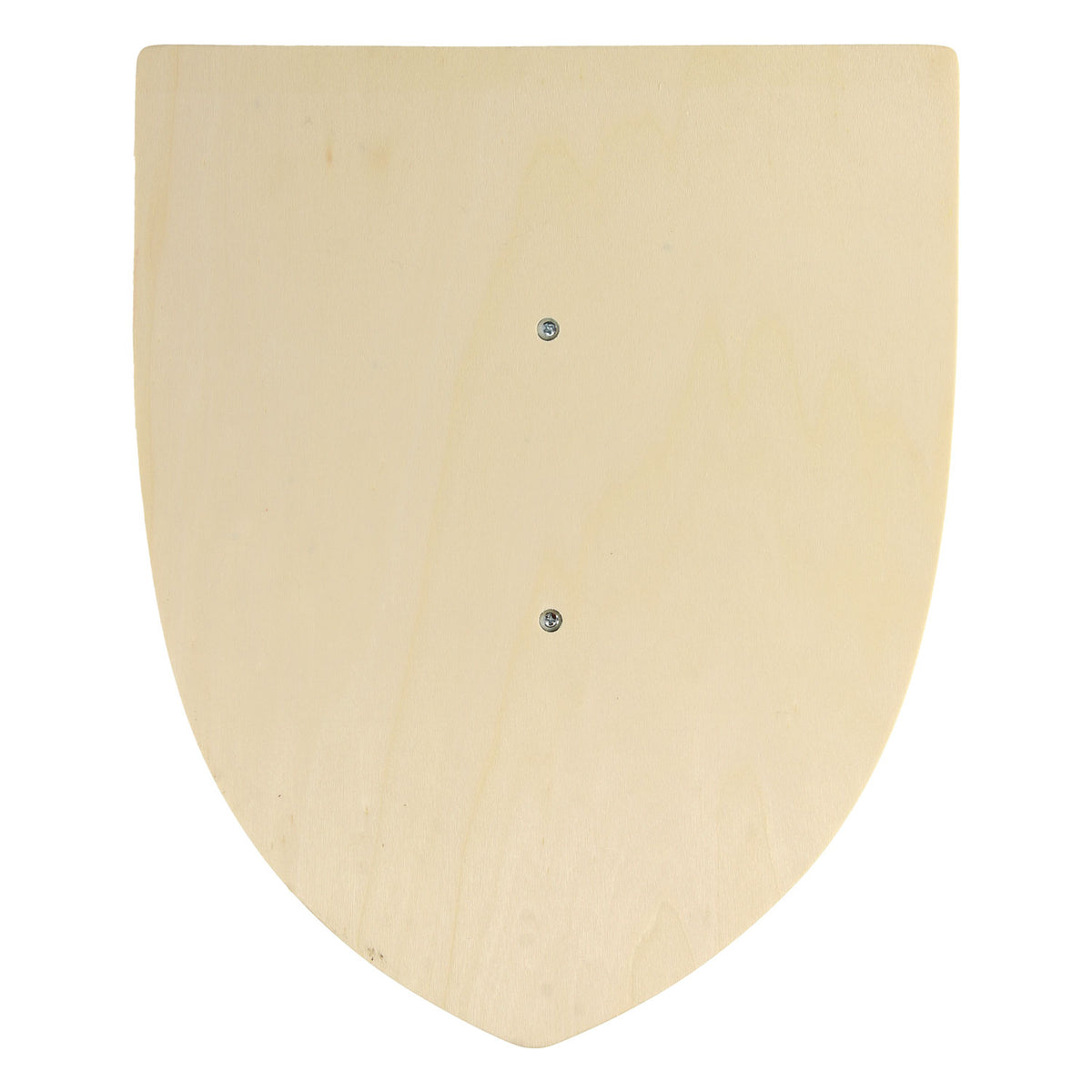 Jouet de chevalier bouclier en bois Playwood avec poignée pour enfants.