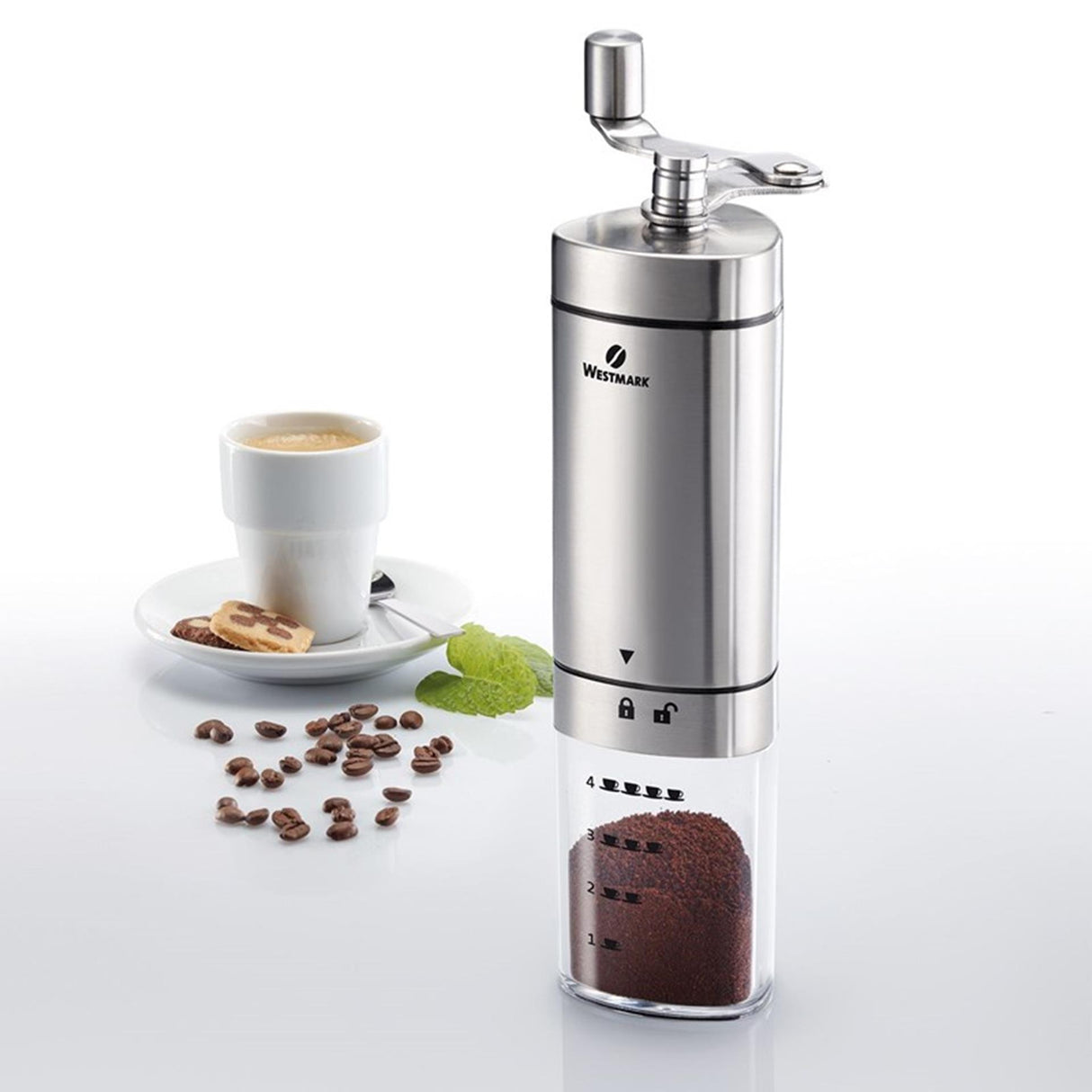 Moulin à café Westmark brasilia en acier inoxydable